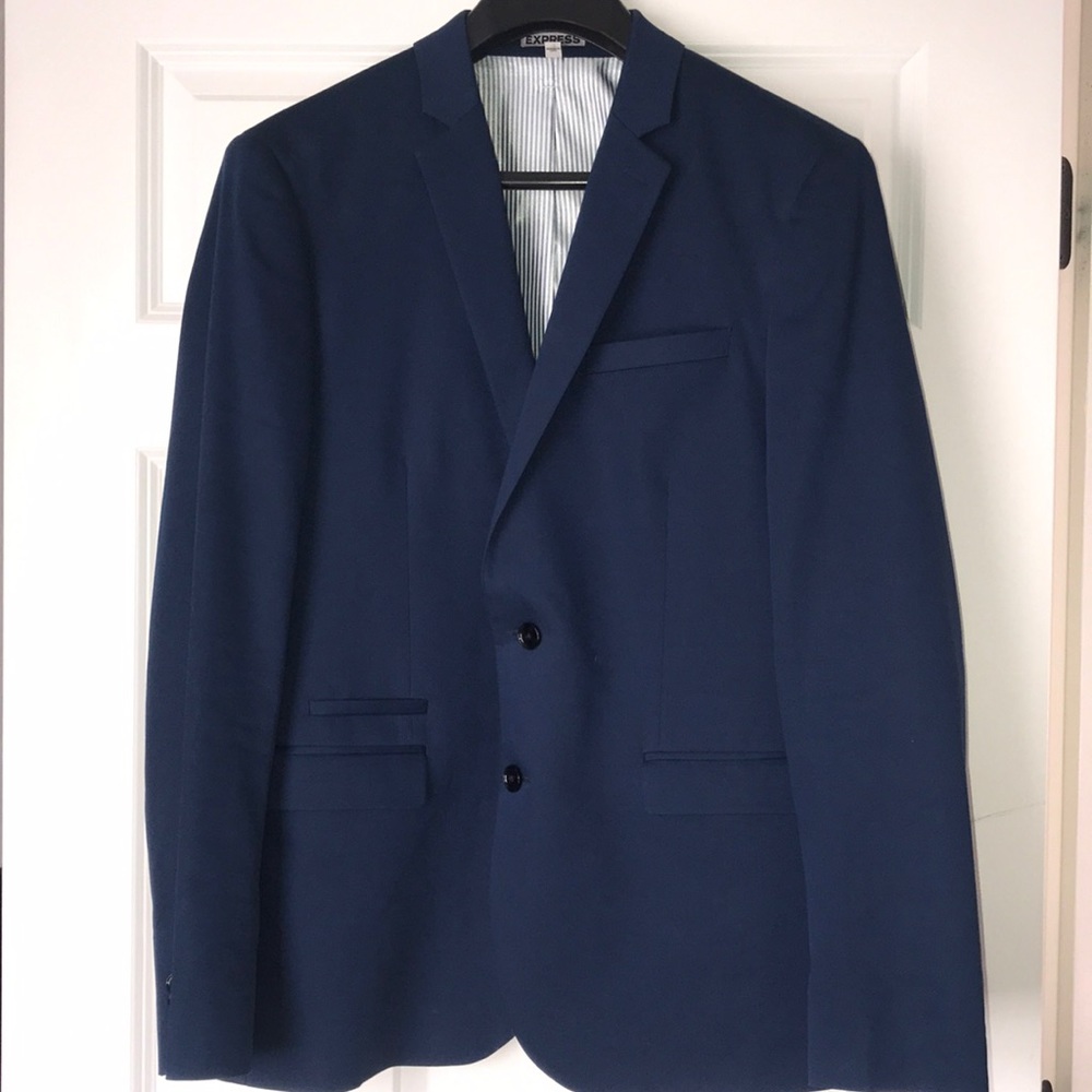 Slim Photographer Navy Performance Stretch Jacket
